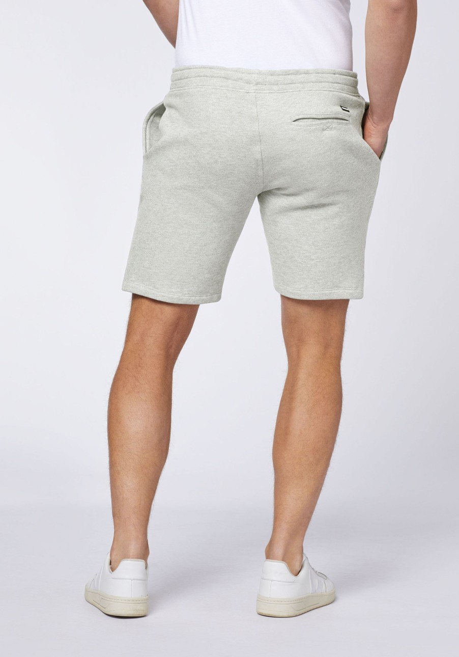 Herren chiemsee Hosen & Shorts | Regular-Fit Bermuda-Shorts Aus Sweat Mit Logo-Akzent