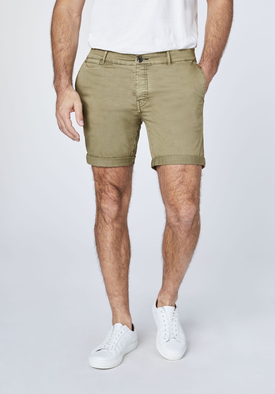 Herren chiemsee Hosen & Shorts | Bermuda-Shorts Aus Elastischem Baumwollmix