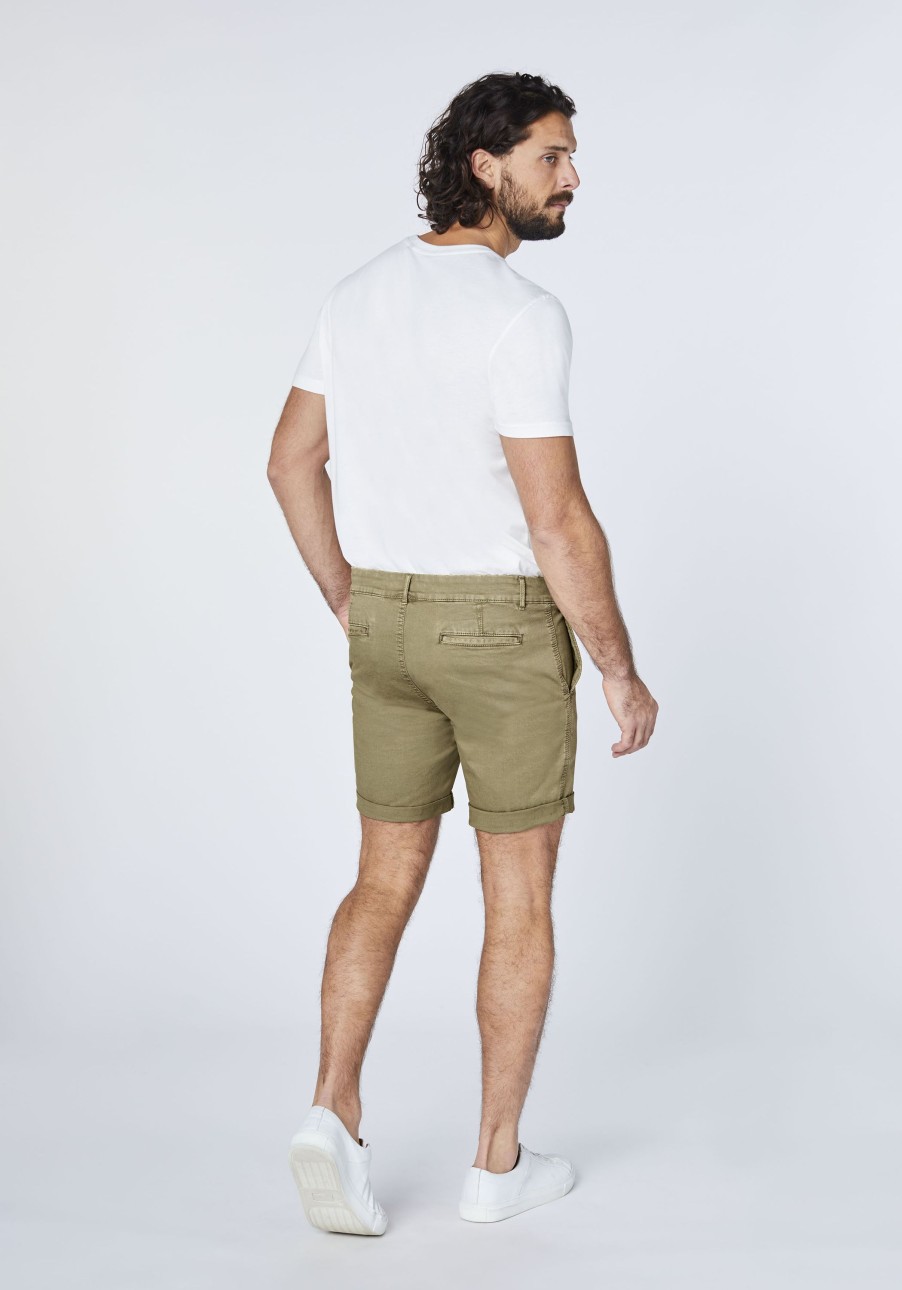 Herren chiemsee Hosen & Shorts | Bermuda-Shorts Aus Elastischem Baumwollmix