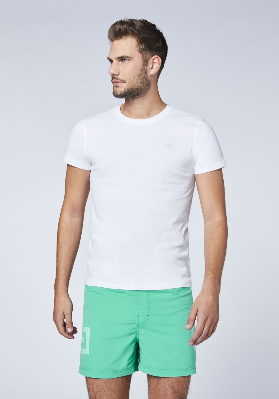 Herren chiemsee T-Shirts & Tanks | 2Er-Pack T-Shirt Aus Baumwolle