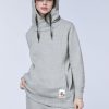 Damen chiemsee Sweatshirts & Sweatjacken | Hoodie Aus Baumwollmix Mit Mountain-Logo-Patch