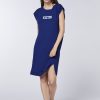 Damen chiemsee Kleider & Blusen | Jersey-Kleid Aus Viskose-Elasthanmix Mit Multicolour-Logo