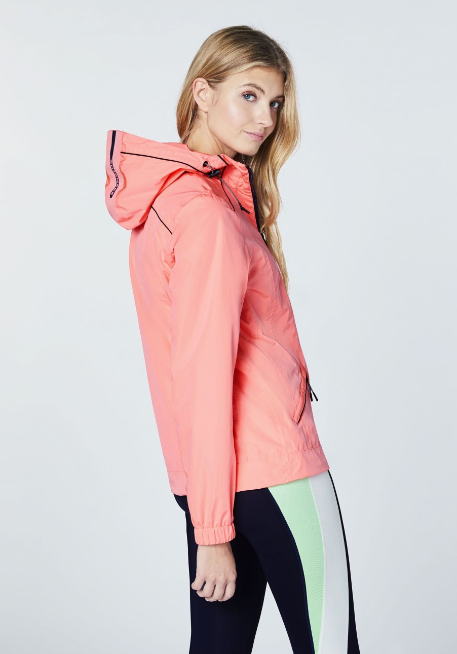 Damen chiemsee Jacken & Westen | Windbreaker In Neonfarbe