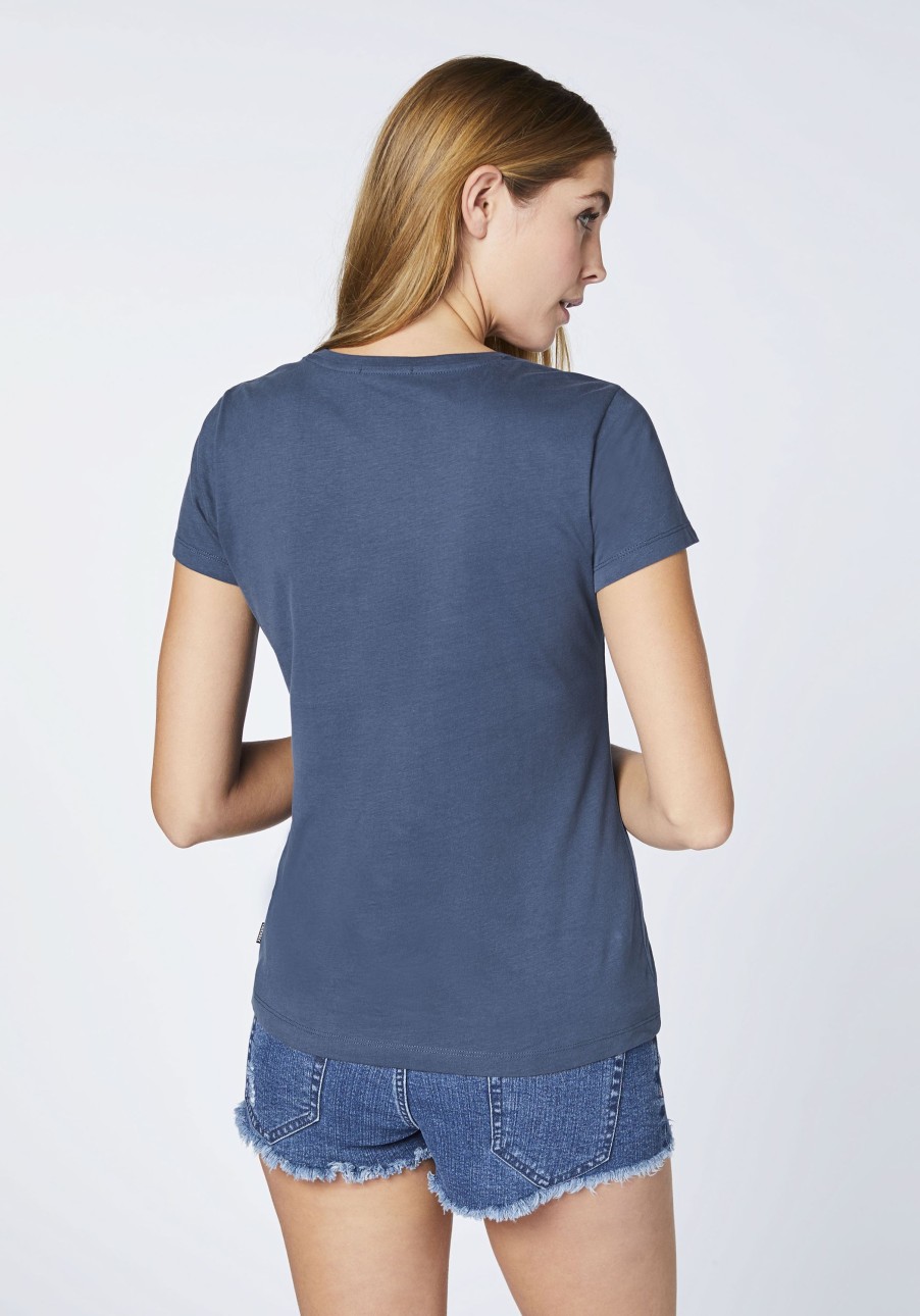 Damen chiemsee T-Shirts & Tops | Label-Shirt Aus Jersey