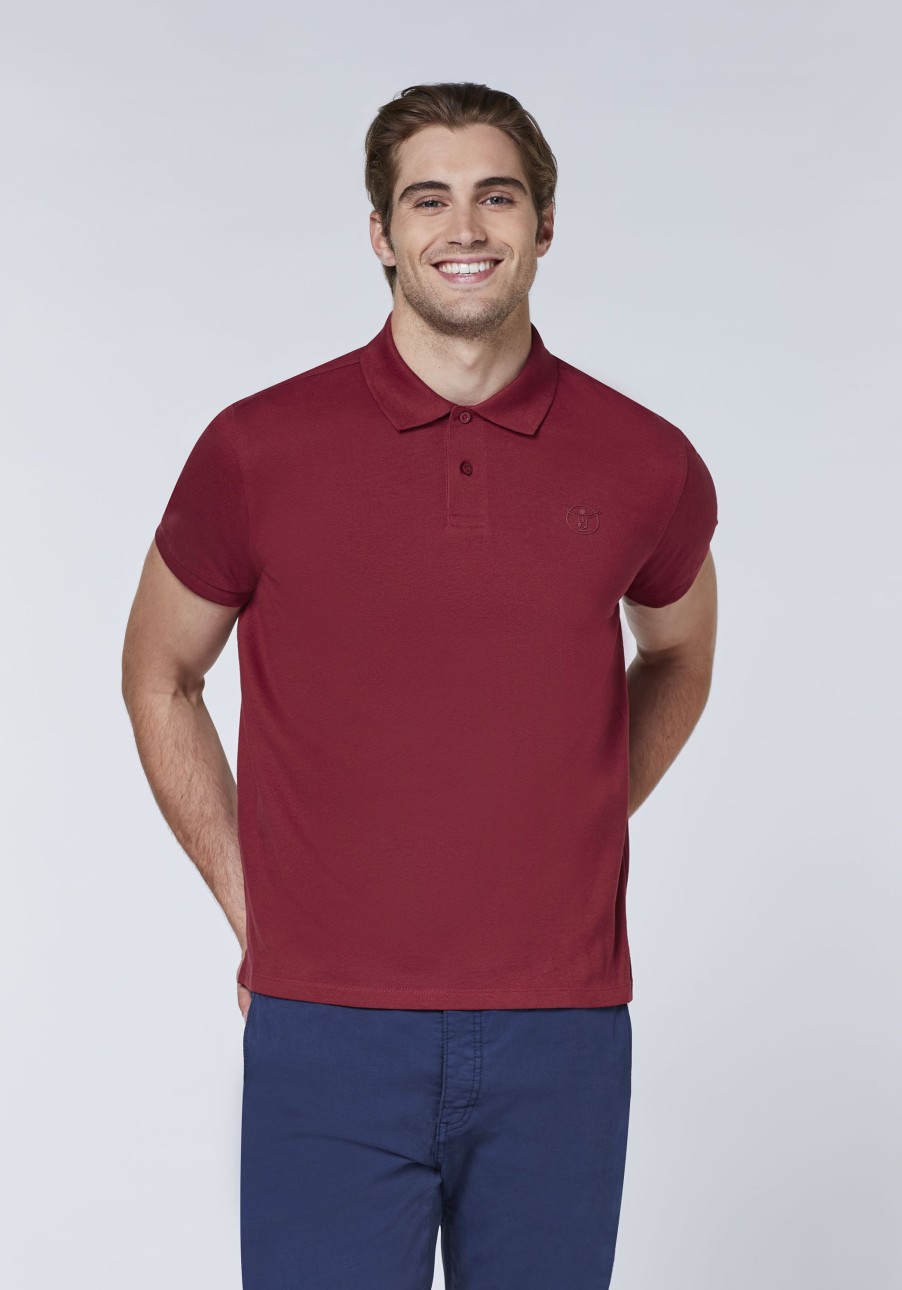 Herren chiemsee Poloshirts & Hemden | Regular-Fit Poloshirt Aus Baumwollpique Mit Logo