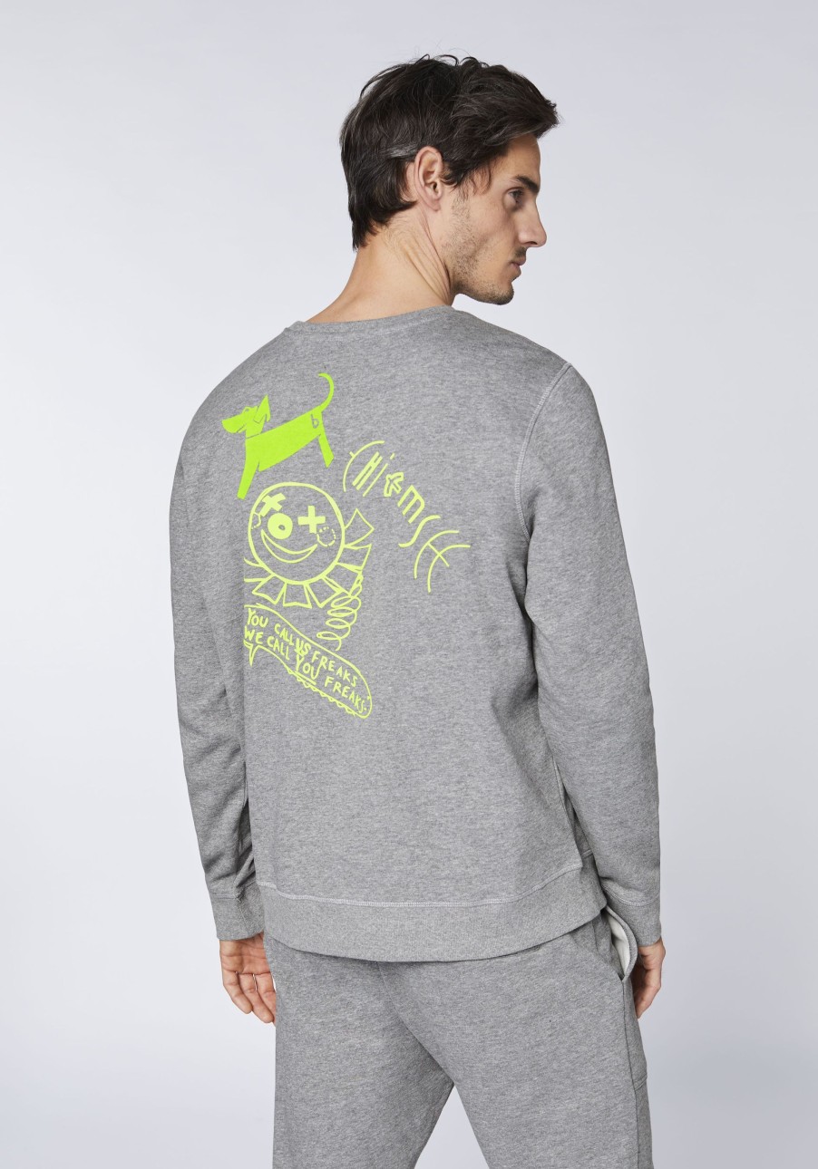 Herren chiemsee Sweatshirts & Sweatjacken | Sweater Mit Kreativem Statement-Print