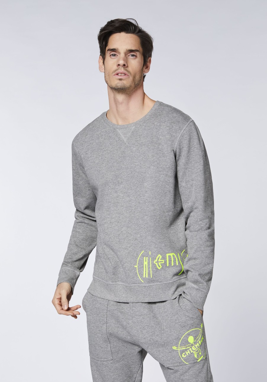 Herren chiemsee Sweatshirts & Sweatjacken | Sweater Mit Kreativem Statement-Print