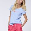 Damen chiemsee T-Shirts & Tops | Jersey-Shirt Im Label-Look