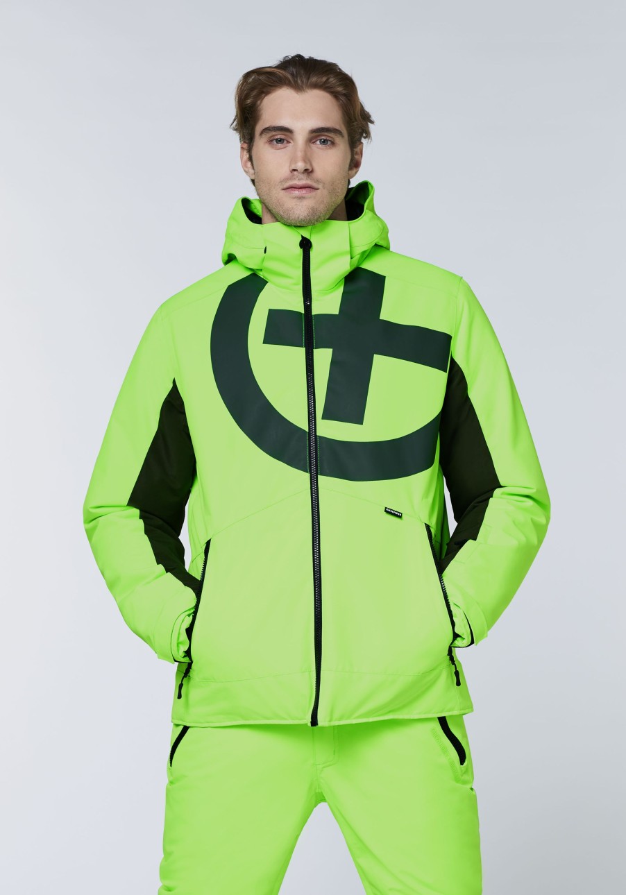 Herren chiemsee Ski- & Funktionsjacken | Funktionale Skijacke Im Plus-Minus-Design