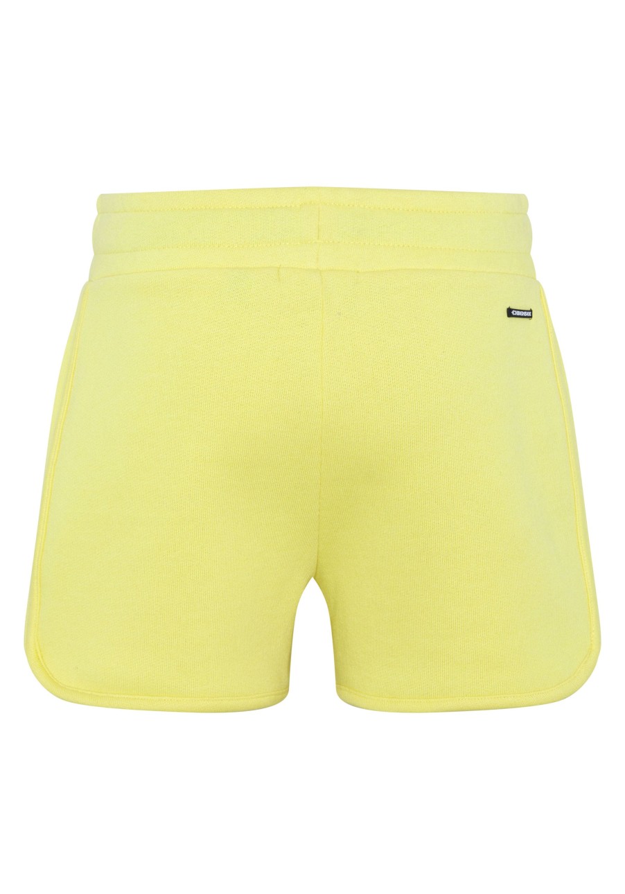 Kinder chiemsee Hosen & Shorts | Regular-Fit Madchen-Shorts Aus Baumwollmix Mit Label-Details