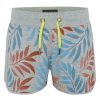 Kinder chiemsee Hosen & Shorts | Regular-Fit Madchen-Shorts Aus Baumwollmix Mit Blattmuster