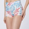 Damen chiemsee Bikinis | Gemusterte Bikini-Hotpants Mit Umschlagbund