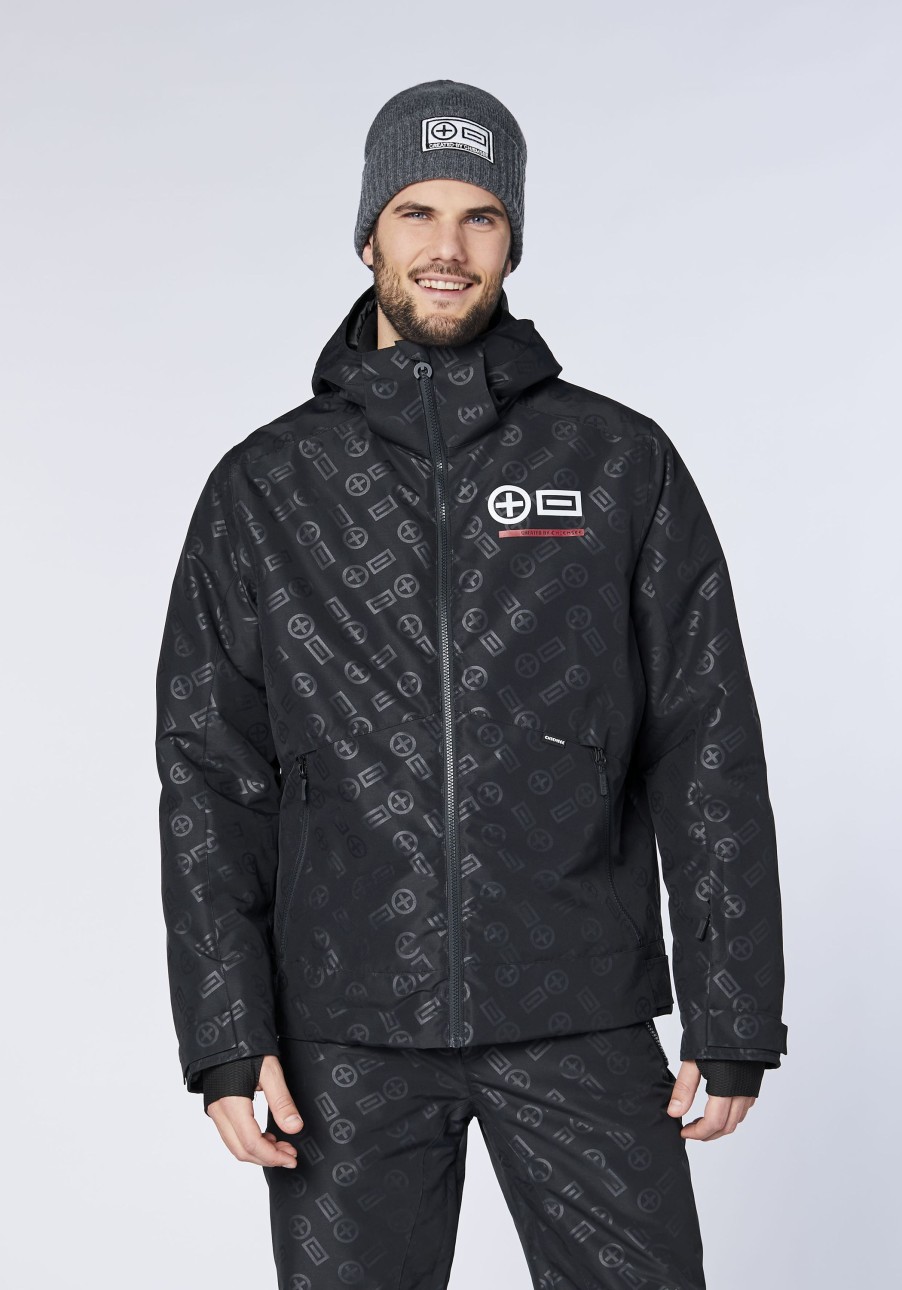 Herren chiemsee Ski- & Funktionsjacken | Wetterfeste Skijacke Mit Unterarmbeluftung