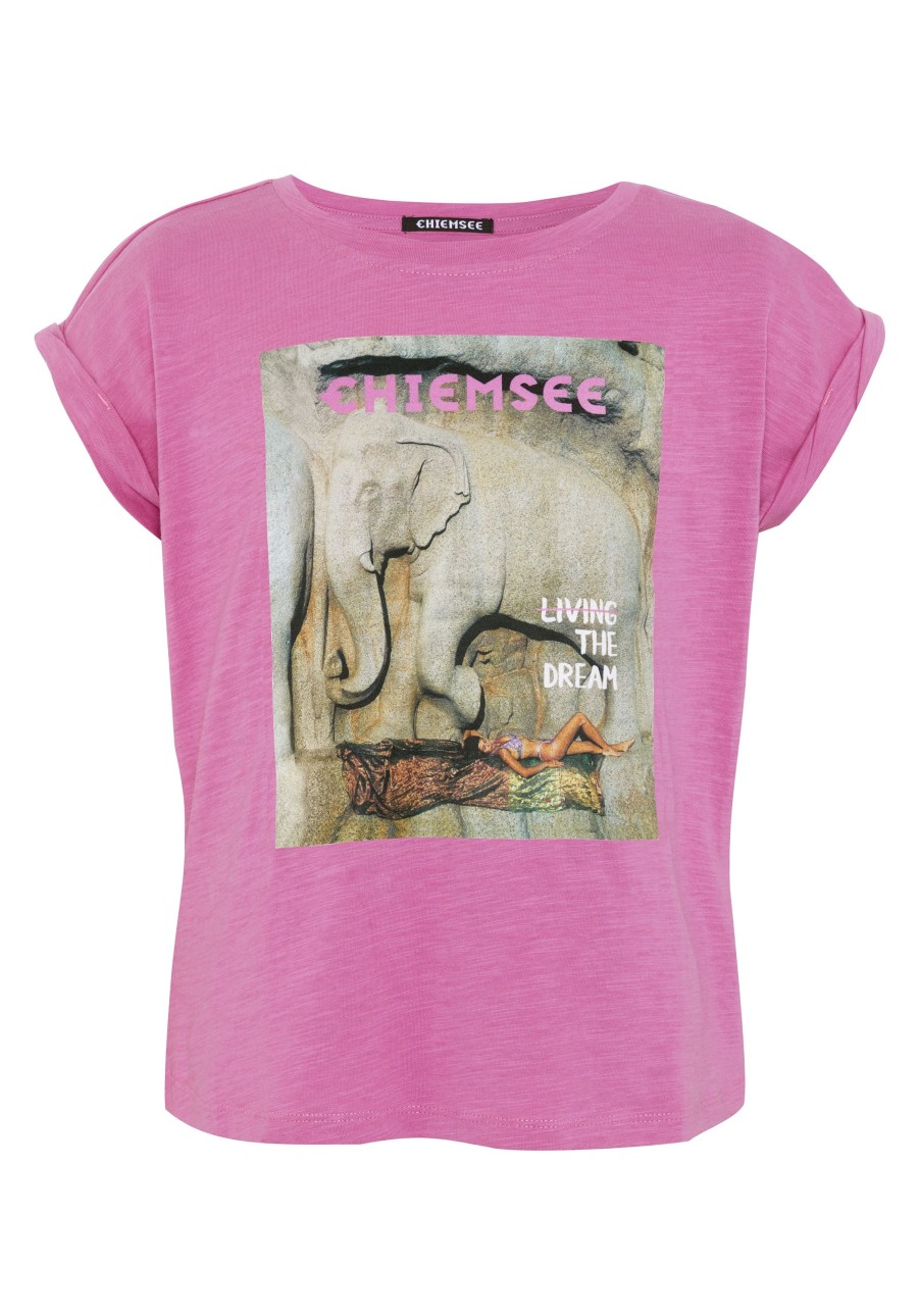 Kinder chiemsee T-Shirts & Tops | Madchen-Shirt Aus Jersey Mit Fotoprint