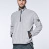 Herren chiemsee Fleece & Funktionswasche | Fleece-Pullover Mit Kragen Und Zipper