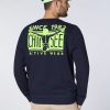 Herren chiemsee Sweatshirts & Sweatjacken | Sweater Aus Baumwollmix Mit Logo-Print