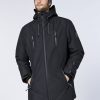 Herren chiemsee Jacken & Westen | Winterparka Mit Kabelfuhrung Fur Kopfhorer