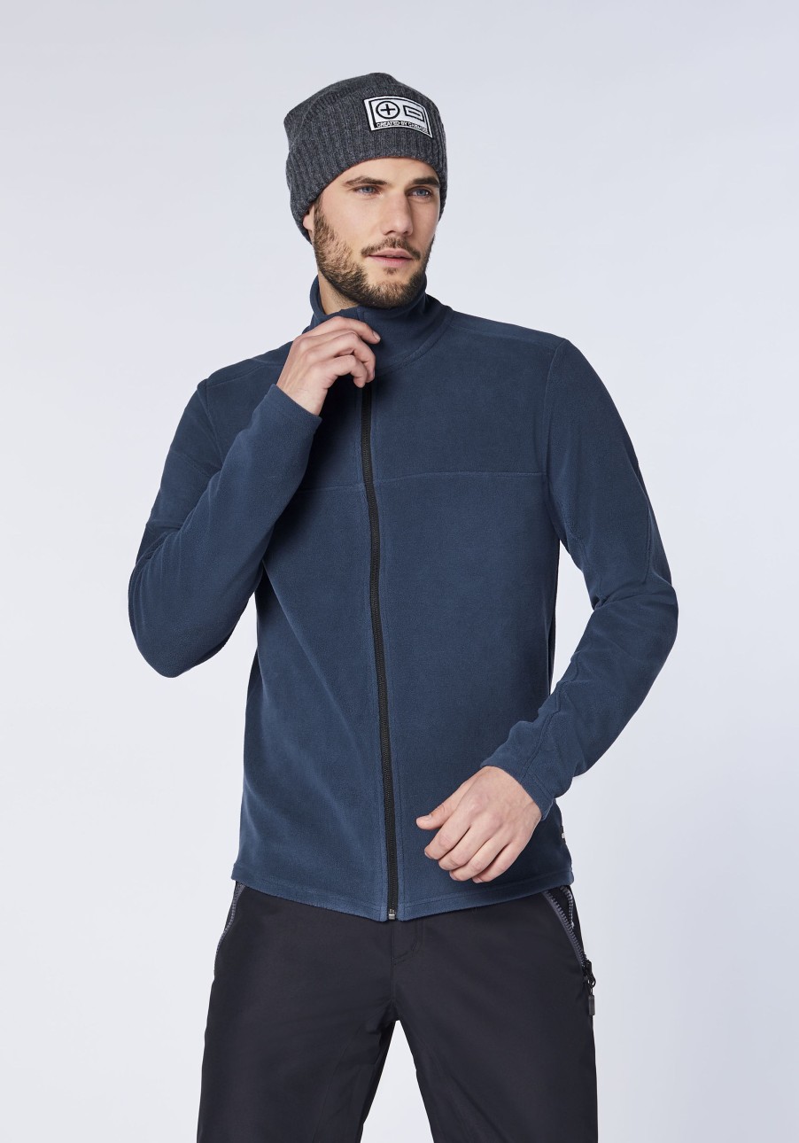 Herren chiemsee Fleece & Funktionswasche | Fleece-Jacke Mit Durchgehendem Zipper