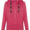 Damen chiemsee Sweatshirts & Sweatjacken | Sweatjacke Mit Kapuze Und Logo-Band