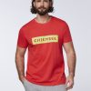 Herren chiemsee T-Shirts & Tanks | T-Shirt Aus Jersey Mit Label-Schriftzug