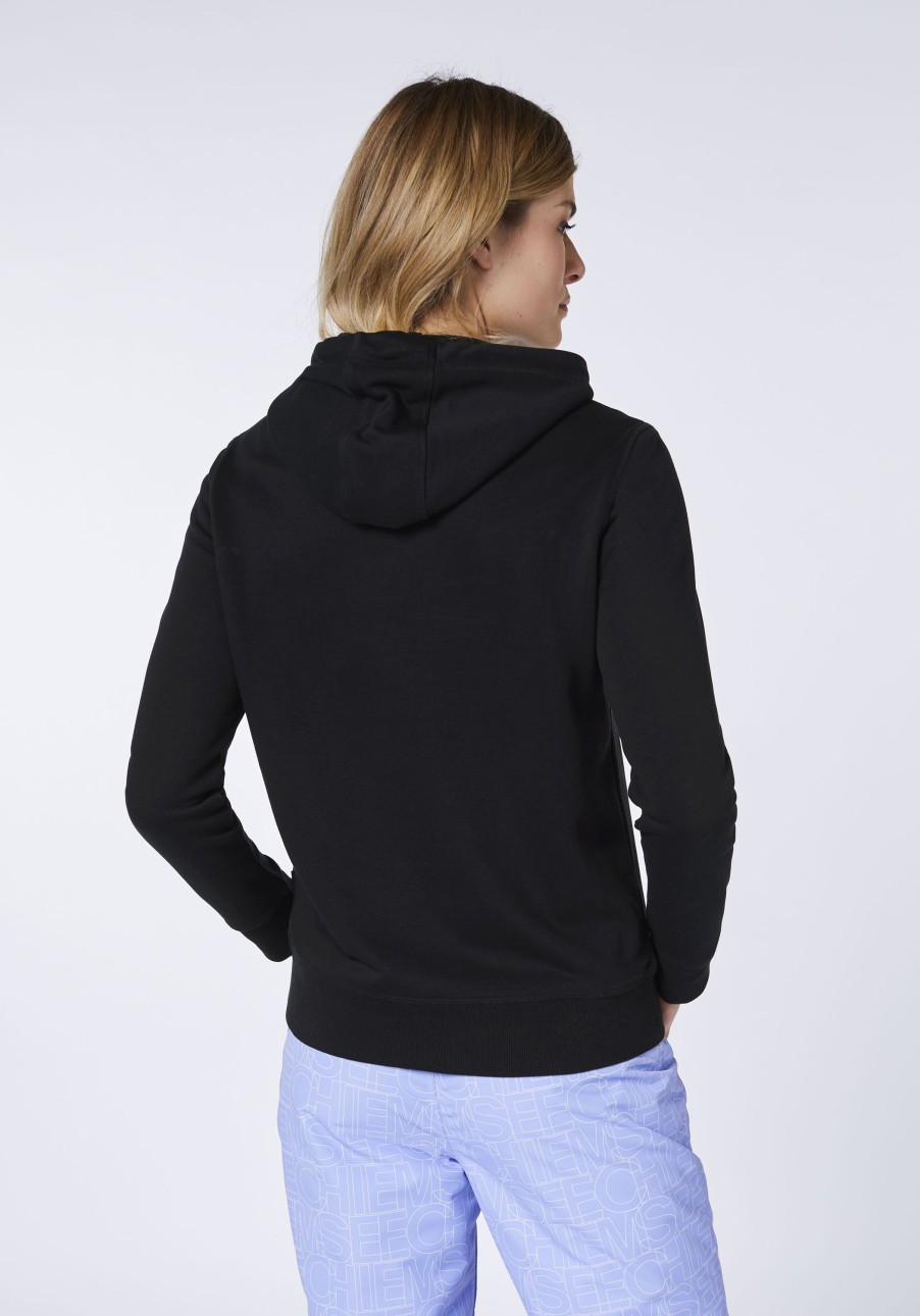 Damen chiemsee Sweatshirts & Sweatjacken | Hoodie Aus Baumwollmix Mit Logo-Motiv