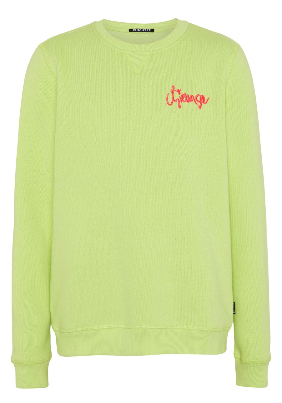 Kinder chiemsee Sweatshirts & Sweatjacken | Jungen-Sweater Aus Baumwollmix Im Label-Look