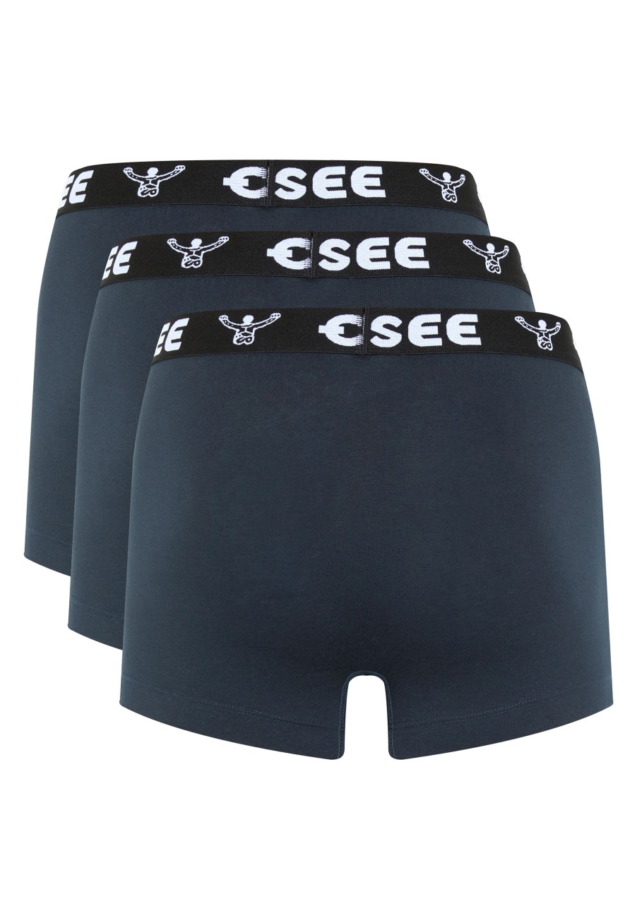 Herren chiemsee Unterwasche & Socken | 3Er-Pack Boxershorts Mit Stretch Und Logo-Bund