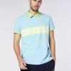 Herren chiemsee Poloshirts & Hemden | Regular-Fit Poloshirt Aus Baumwolle Mit Logo-Blockstreifen