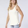 Damen chiemsee T-Shirts & Tops | Tanktop Im Fein Gerippten Basic-Look