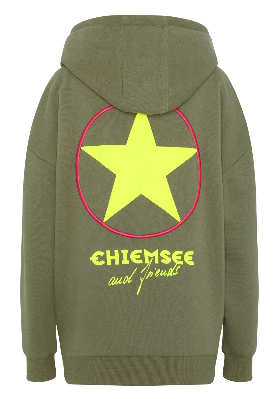 Kinder chiemsee Sweatshirts & Sweatjacken | Bedruckter Und Bestickter Jungen-Hoodie Aus Baumwollmix