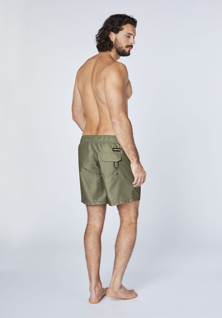 Herren chiemsee Badeshorts & Surfshorts | Badeshorts Mit Logo-Streifen Und Tasche