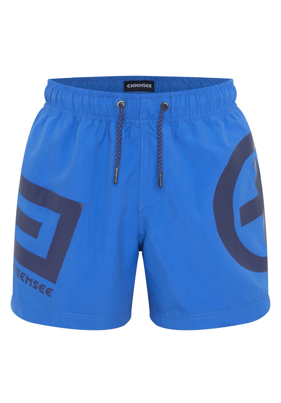 Kinder chiemsee Badeshorts | Jungen-Badeshorts Im Plus-Minus-Design