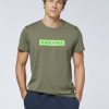 Herren chiemsee T-Shirts & Tanks | Jersey-Shirt Mit Label-Schriftzug