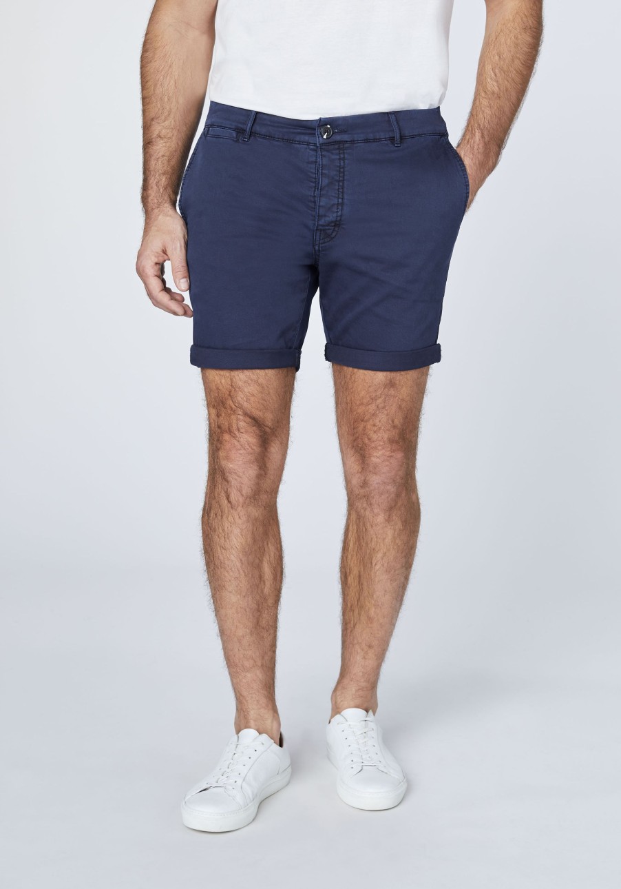 Herren chiemsee Hosen & Shorts | Bermuda-Shorts Aus Elastischem Baumwollmix