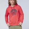 Herren chiemsee Sweatshirts & Sweatjacken | Hoodie Aus Baumwollmix Mit Jumper-Motiv