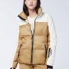 Damen chiemsee Ski- & Funktionsjacken | Colour-Block-Skijacke Aus Funktionstextil Im Puffer-Design