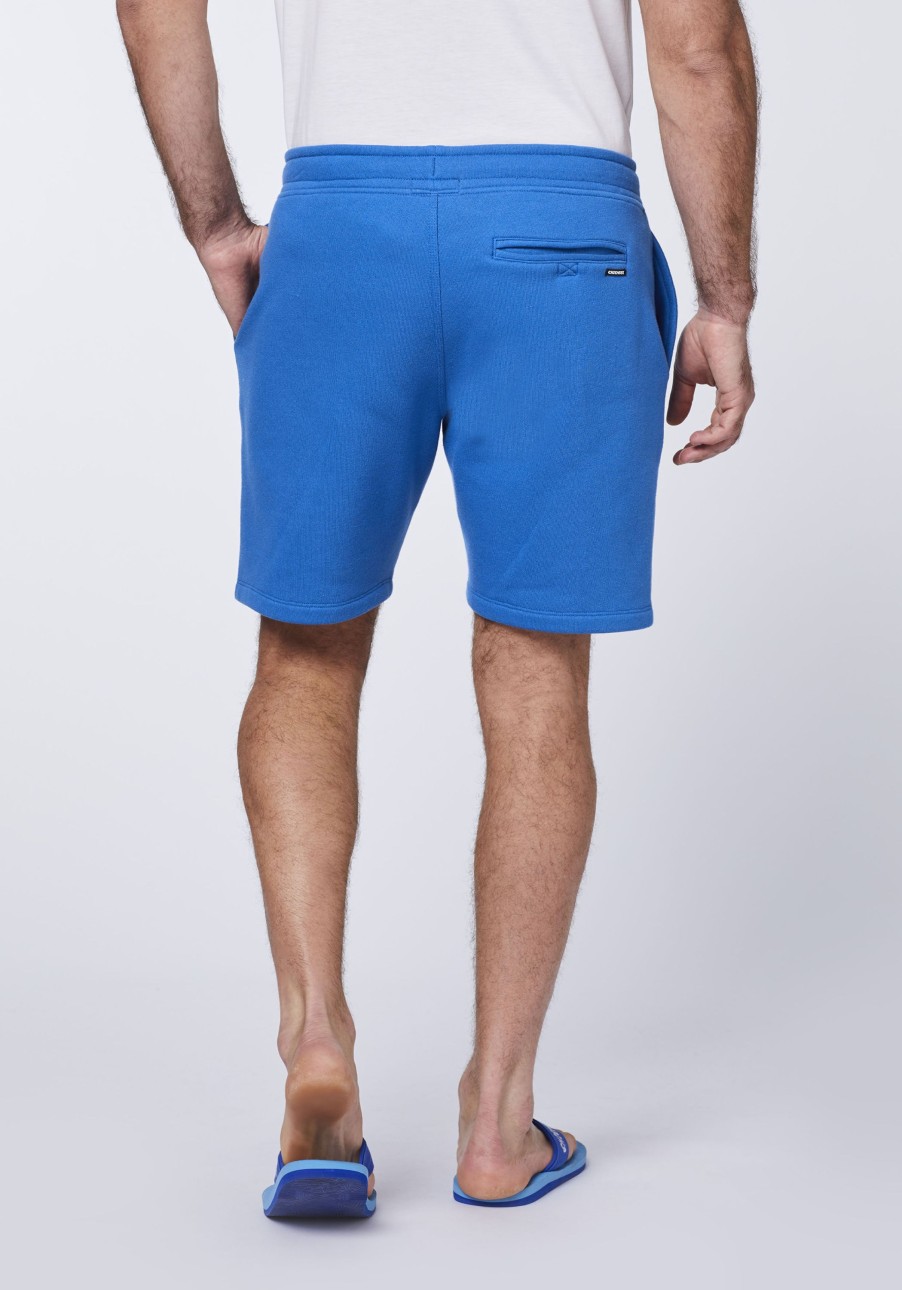 Herren chiemsee Hosen & Shorts | Regular-Fit Bermuda-Shorts Aus Baumwollmix Im Label-Look