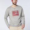 Herren chiemsee Sweatshirts & Sweatjacken | Sweater Aus Baumwollmix Mit Plus-Minus-Patch