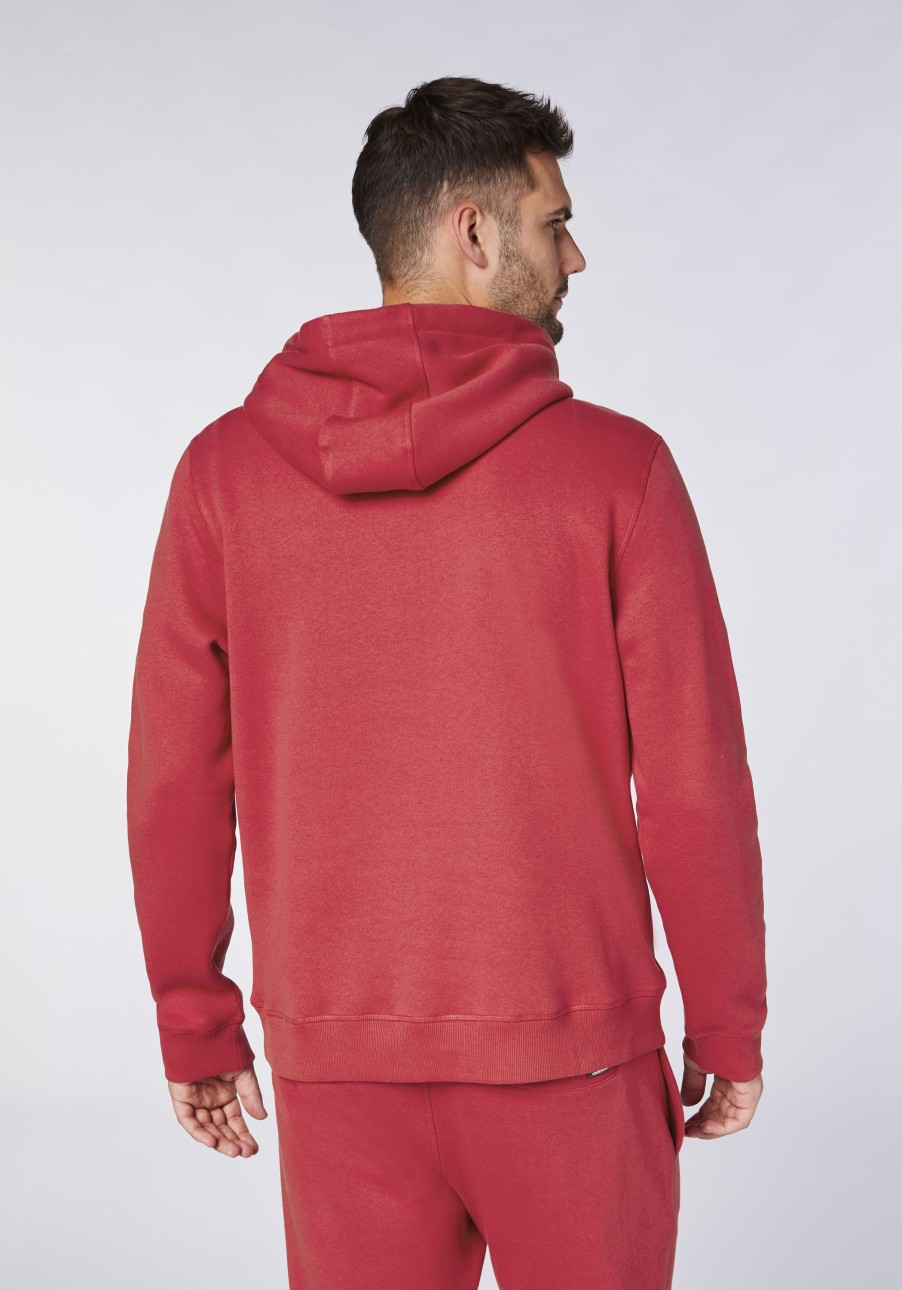 Herren chiemsee Sweatshirts & Sweatjacken | Basic-Hoodie Aus Baumwollmix Mit Logo