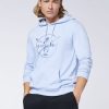 Herren chiemsee Sweatshirts & Sweatjacken | Print-Hoodie Aus Baumwollmix Im Label-Stil