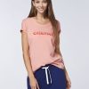 Damen chiemsee T-Shirts & Tops | T-Shirt Mit Logo In Farbverlauf-Optik