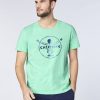 Herren chiemsee T-Shirts & Tanks | T-Shirt Aus Jersey Mit Gedrucktem Label-Symbol