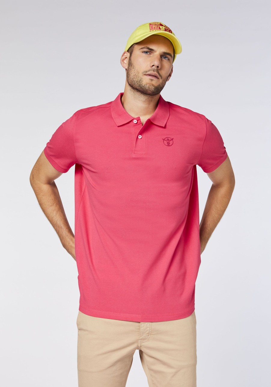 Herren chiemsee Poloshirts & Hemden | Regular-Fit Poloshirt Aus Baumwollpique Mit Logo