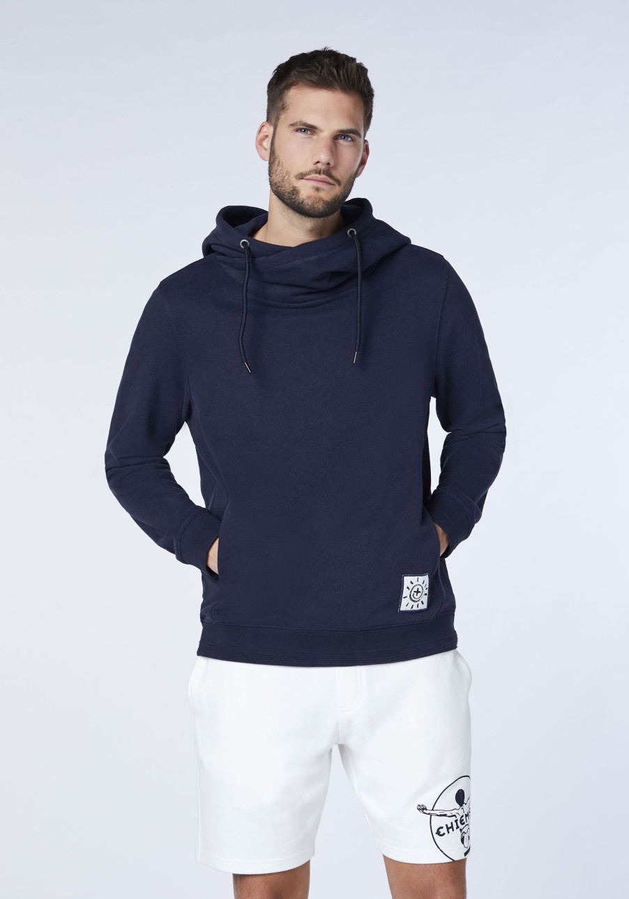 Herren chiemsee Sweatshirts & Sweatjacken | Hoodie Aus Sweat Mit Tunnelzugkapuze