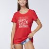 Damen chiemsee T-Shirts & Tops | Jersey-Shirt Mit Surfing-Statement-Schriftzug Im Farbverlauf