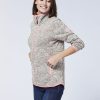 Damen chiemsee Fleece & Funktionswasche | Leicht Melierte Jacke Aus Knit-Fleece