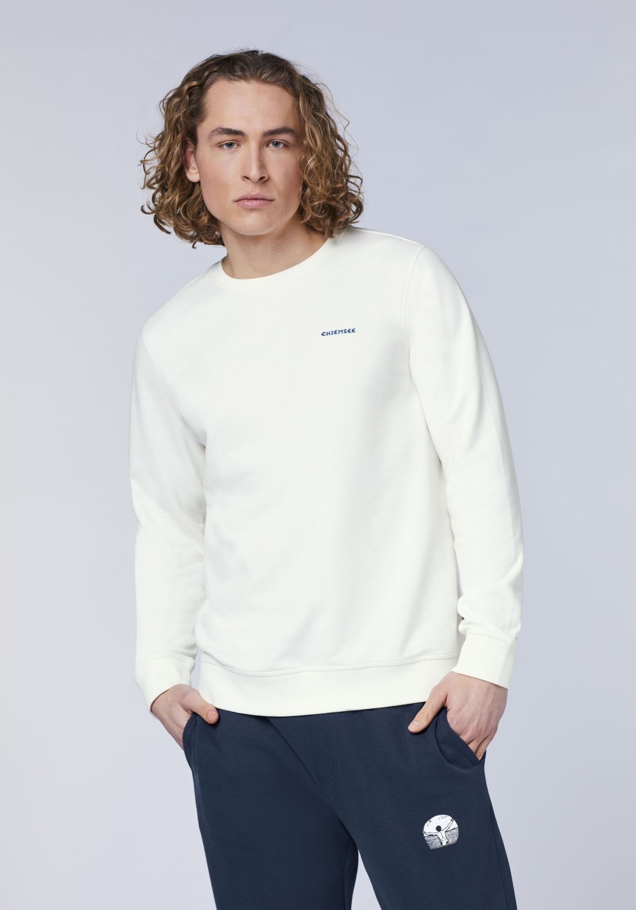 Herren chiemsee Sweatshirts & Sweatjacken | Sweater Aus Baumwollmix Mit Jumper-Motiv