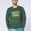 Herren chiemsee Sweatshirts & Sweatjacken | Sweater Aus Baumwollmix Mit Plus-Minus-Patch