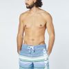 Herren chiemsee Badeshorts & Surfshorts | Knielange Badeshorts Mit Allover-Print Und Taschen