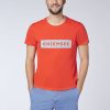 Herren chiemsee T-Shirts & Tanks | T-Shirt Aus Jersey Mit Label-Schriftzug